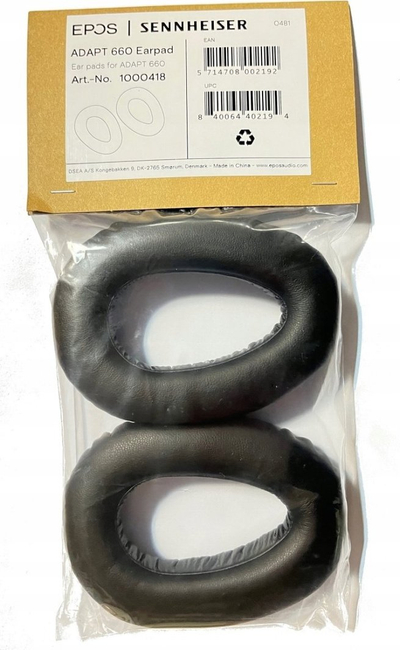 Jastëkë zëvendësu për kufje EPOS Sennheiser ADAPT 660, set, të zinj