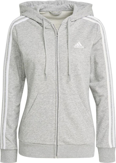 Duks për femra Adidas 3S FT FZ HD, M, i hirtë