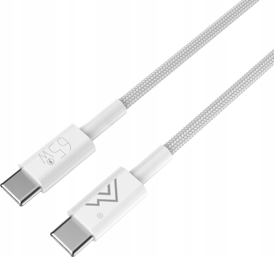 Kabllo USB C Montis MT127, 1m, 65W, e bardhë