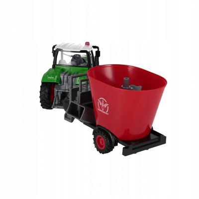 Lodër traktor me komandë nga larg Mega Creative Ice Cream QH205-5, 50x16x12 cm, shumëngjyrëshe