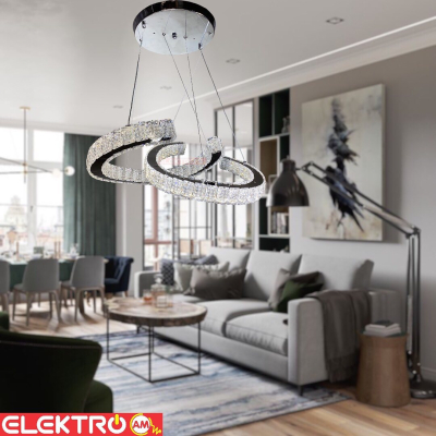 Abazhur LED kristal i varur H04