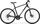 Крос велосипед Merida Crossway 20 2022, 28", рамка XS 43 cm, црна сребрена