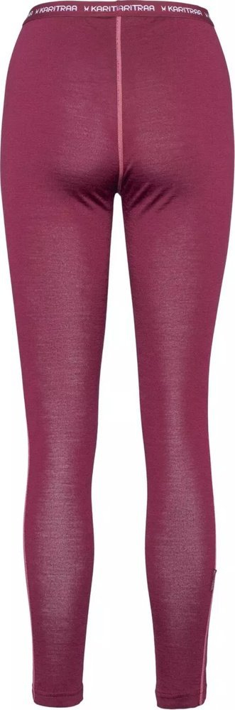 Leggins termale për goca Kari Traa Floke Pant W, lesh merino, print gjeometrik, lejla