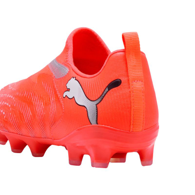 Atlete futbolli Puma FUTURE 9 MATCH LL FG AG JR, për çuna, të kuqe