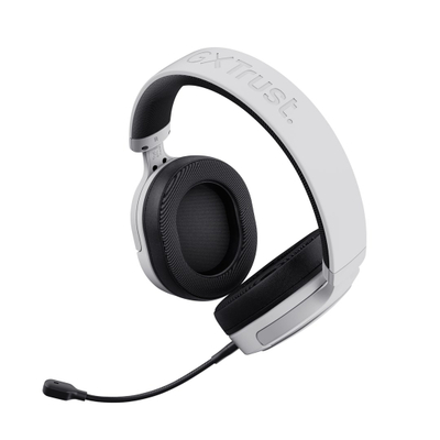 Geјминг слушалки Trust GXT 498W Forta, 50 mm, за PS5 PS4 PC, бели