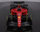 Maket makine Bburago Ferrari F1-75 Sainz 1:18, model die-cast, me helmetë, i kuq