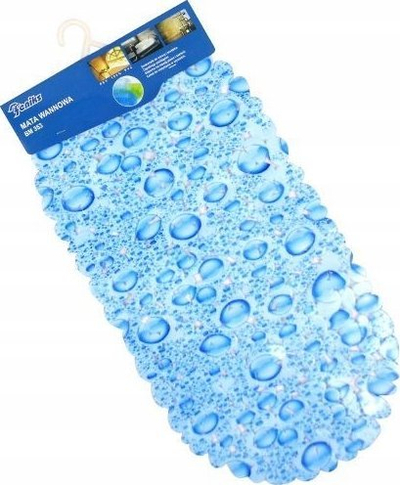 Tapet dushi Feniks Drops 32684, antirrëshqitës, 67 x 34 cm, blu
