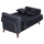 Set divan-shtrat (3 + 2 ulëse) HM11750.01, gri