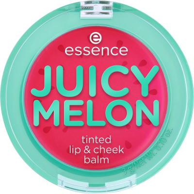 Balsam për buzë dhe faqe Essence Juicy Melon, 3 g