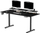 Tavolinë biurko Ultradesk Highlander XXL, e zezë
