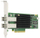 Kartë rrjeti me fibër Broadcom LPE32002-M2, 3200 Mbit/s, PCI Express, e zezë