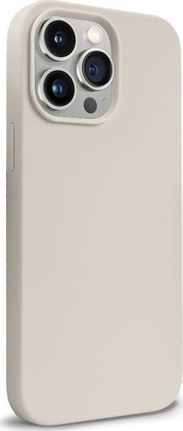 Mbulesë telefoni Crong Color Cover për iPhone 14 Pro Max, silikon, stone beige