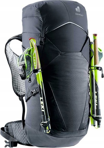 Çantë shpine për hiking Deuter Speed Lite 30, 30L, me ajrosje mbrapa, gri e errët