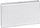 Radiator çeliku Caradon Termoteknik V22 600x2400, me valvul termostatike, i bardhë