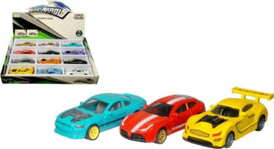 Set makina lodër Swede MIX Racing Driver, sportive, shumëngjyrëshe