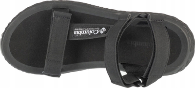Sandale për burra Columbia Konos Globetrot Sandal M, taban gome, rripa me Velcro, të zeza