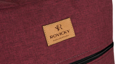 Çantë shpine Rovicky Cabin Backpack, 20L, për bagazh dore, ngjyrë bordo