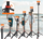 Tripod edhe selfie stick ULANZI U-TP-03, 127cm, për kamera action edhe kompakte, i zi portokalli
