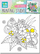 Set pikture në kanavacë Stnux Small Flowers, 15x15 cm, me bojra dhe penel