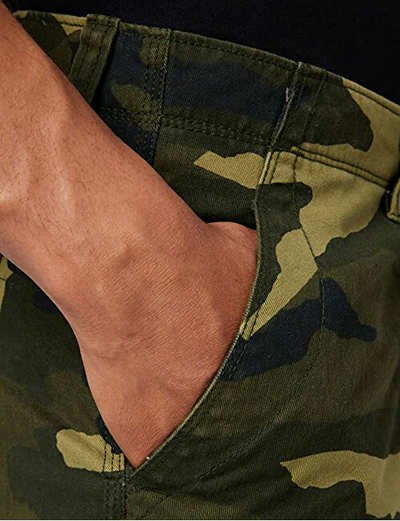 Shortse Quicksilver CrutialBattLesh, tё gjelbra