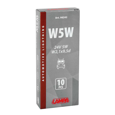 Lampa 24v W5w Pa Fasung  Kuti
