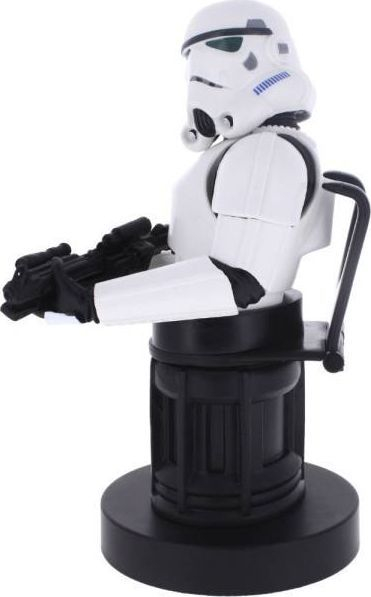 Figurë mbajtëse Cable Guys Star Wars, e zezë / e bardhë