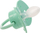 Biberon qetësues Soothing pacifier, silikon, 6m+, transparent