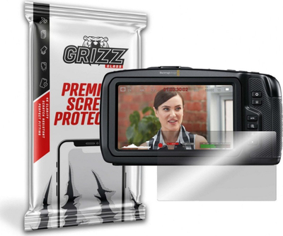 Xham mbrojtës GrizzGlass Hybrid Glass për BlackMagic Pocket 4K, oleofobik, i tejdukshëm