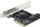 Kartë zgjeruese DeLOCK 90498, PCI Express, 5 porta SATA, e zezë