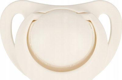 Biberon qetësues NUK For Nature, latex anatomik, 18-36 muaj, bezhë gri, 2 copë