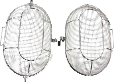 Aksesor rotisserie Everdure Oval Basket, për Media Żalgiris Grande Limited, inoks