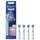 Koka furçe elektrike Oral B PRO Sensitive Clean, 4 copë, të bardha