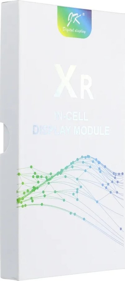 Display telefon JK për iPhone XR, Incell LCD, ekran prekje, i zi