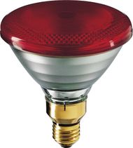 Llambë me rreze infra të kuqe Philips PAR-38IR, 100 W, E27, e kuqe