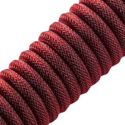 Kabllo CableMod Pro Coiled, USB-C/USB-A, 1,5m, e kuqe