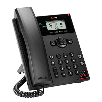Telefon IP HP Poly VVX 150, 2 linja, PoE, i zi