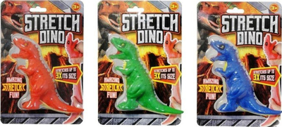 Lodër dinosauri Stretchable Dinosaur, gome, për fëmijë 3+, shumëngjyrëshe