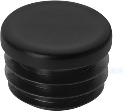 Pads plastikë për mobilje HausHalt, të rrumbullakët 16mm, 2 copë, të zinj