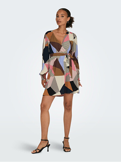 Fustan ONLY ONLSIMONE Regular Fit 15305073 Confetti