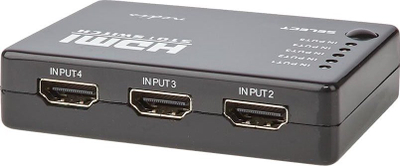 Ndërprës HDMI Nedis 5x1, 5 hyrje 1 dalje, Full HD 1080p, i zi