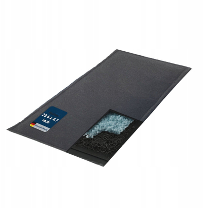 Tapet ujitës për bimë Maximex Watering Plant Mat, set 2 copë, 60 x 12 cm, poliester, gri i errët