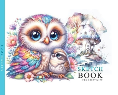 Bllok vizatimi HC Owl, i vogël 148x105mm, 24 faqe 100g/m2, me ngjyra shumë