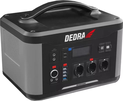 Stacion energjie portabël Dedra DEZS1500, 1500W, bateri LiFePO4, i zi
