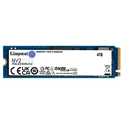 Kingston NV2  4TB  M.2  PCIe 4.0 x4 (NVMe), SSD i mbrendshëm