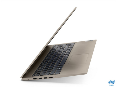 Laptop Lenovo IdeaPad 3, 15.6", Intel Core i3, 8GB RAM, 512GB SSD, Intel® UHD Graphics, bezhë