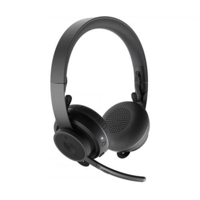 Kufje pa tela Logitech Zone Wireless, Bluetooth, mikrofon me anulim zhurme, të zeza