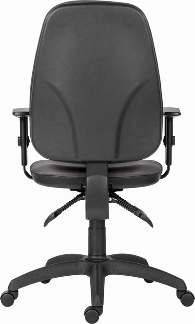Karrige zyre ergonomike Powerton ERGO ANNA, me krahë që rregullohen, mekanizëm asinkron, gri