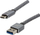 Kabllo USB Logo USB A në USB C, 2 m, USB 3.2 Gen 1, gri