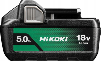Bateri rezervë Hikoki BSL1850MA, 18V, 5.0Ah, e zezë
