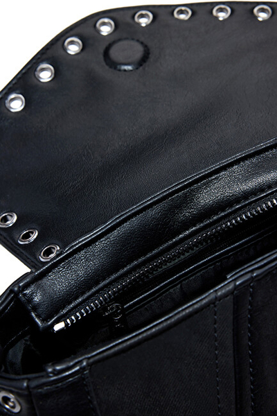 Çantë krahu për femra Desigual Tango Black Patch Zar, e zezë